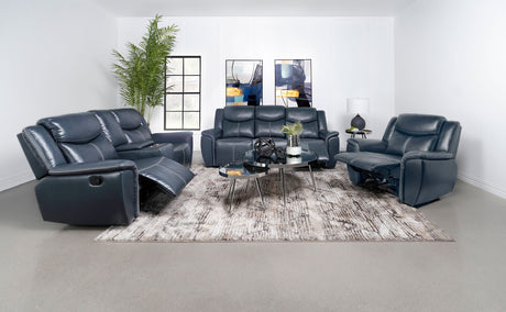 Sloane Reclining Sofa Set - Furniture World