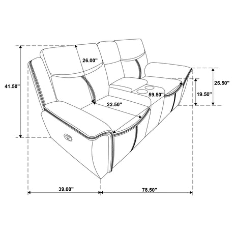 Sloane Reclining Sofa Set - Furniture World