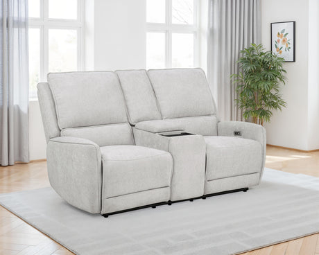 Sylmar Power Reclining Loveseat - Furniture World