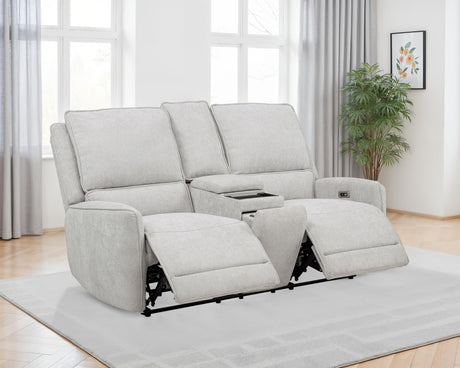Sylmar Power Reclining Loveseat - Furniture World