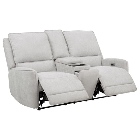 Sylmar Power Reclining Loveseat - Furniture World