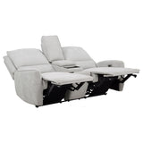 Sylmar Power Reclining Loveseat - Furniture World