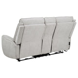 Sylmar Power Reclining Loveseat - Furniture World
