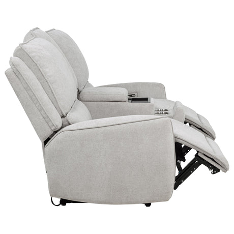 Sylmar Power Reclining Loveseat - Furniture World
