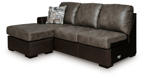 Castille Way Sectional with Chaise - Furniture World