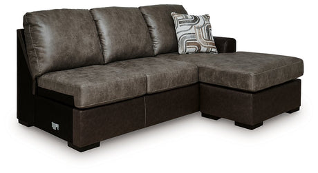 Castille Way Sectional with Chaise - Furniture World
