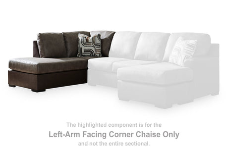 Castille Way Sleeper Sectional with Chaise - Furniture World