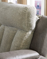 WhipLash Power Reclining Loveseat with Console - Furniture World