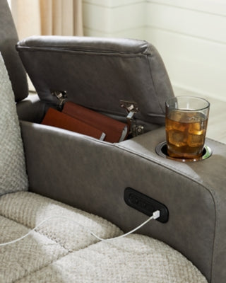 WhipLash Power Reclining Sofa - Furniture World