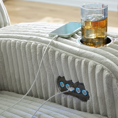 Forest Lake Power Reclining Sofa - Furniture World