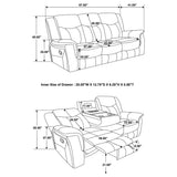 Conrad Reclining Sofa Set