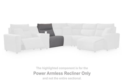 Modmax Power Reclining Sectional with Chaise - Furniture World