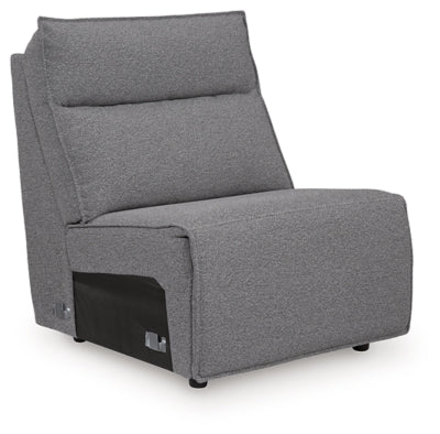 Modmax Power Reclining Sectional with Chaise - Furniture World