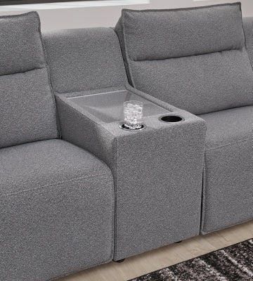 Modmax Power Reclining Sectional with Chaise - Furniture World