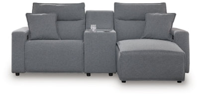 Modmax Power Reclining Sectional with Chaise - Furniture World