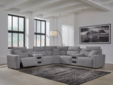Modmax II Power Reclining Sectional with Audio Consoles - Furniture World