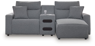 Modmax Power Reclining Sectional with Chaise - Furniture World