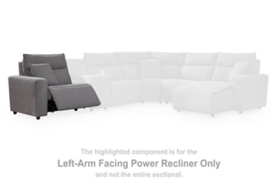 Modmax II Power Reclining Sectional with Audio Consoles - Furniture World