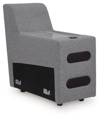 Modmax II Power Reclining Sectional with Audio Consoles - Furniture World