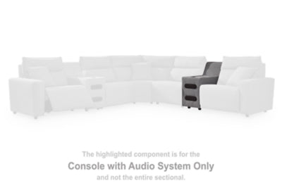 Modmax Reclining Sectional with Audio Console - Furniture World