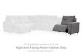 Modmax II Power Reclining Sectional with Audio Consoles - Furniture World