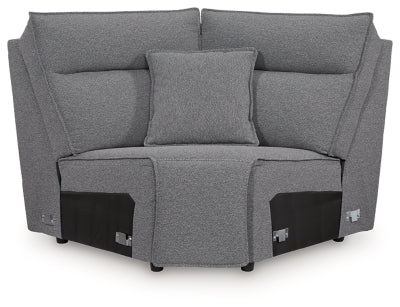 Modmax II Power Reclining Sectional with Audio Consoles - Furniture World