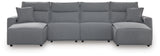 Modmax II Reclining Sectional with Double Chaise