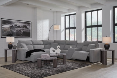 Modmax Power Reclining Sectional with Chaise - Furniture World
