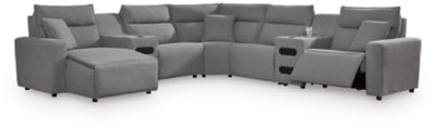 Modmax Power Reclining Sectional with Chaise - Furniture World