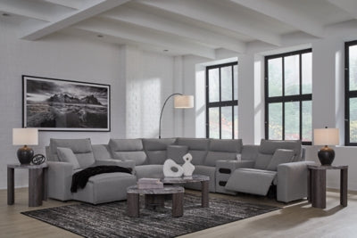 Modmax Power Reclining Sectional with Chaise - Furniture World