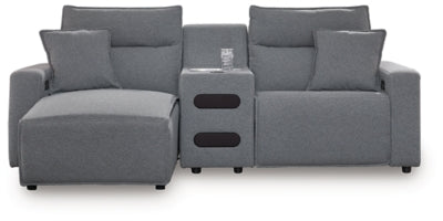 Modmax Power Reclining Sectional with Chaise - Furniture World