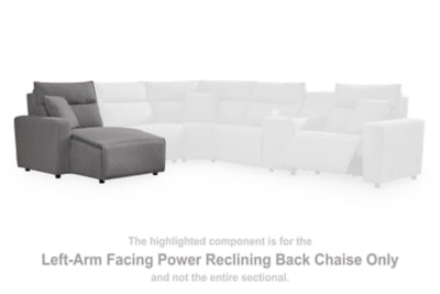 Modmax Power Reclining Sectional with Chaise - Furniture World