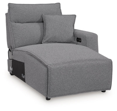 Modmax Power Reclining Sectional with Chaise - Furniture World