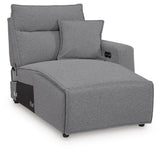 Modmax II Reclining Sectional with Double Chaise and Consoles