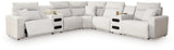 Modmax II Power Reclining Sectional with Audio Consoles - Furniture World
