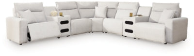 Modmax II Power Reclining Sectional with Audio Consoles - Furniture World
