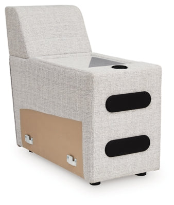 Modmax II Power Reclining Sectional with Audio Consoles - Furniture World