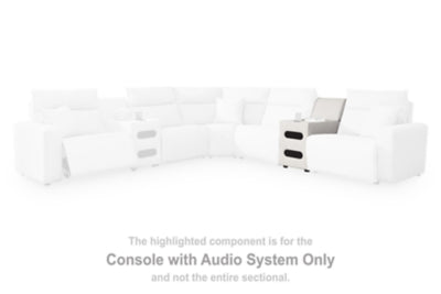 Modmax II Power Reclining Sectional with Audio Consoles - Furniture World