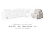Modmax II Power Reclining Sectional with Audio Consoles - Furniture World