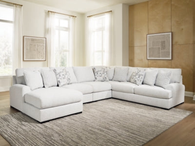Misty-Lakes Sectional with Chaise - Furniture World