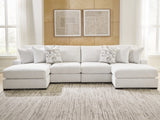 Misty-Lakes Double Chaise Sectional - Furniture World