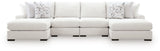 Misty-Lakes Double Chaise Sectional - Furniture World