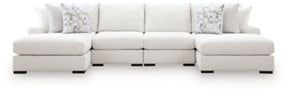 Misty-Lakes Double Chaise Sectional - Furniture World