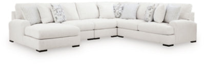 Misty-Lakes Sectional with Chaise - Furniture World