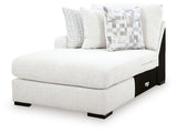 Misty-Lakes Double Chaise Sectional - Furniture World