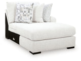 Misty-Lakes Double Chaise Sectional - Furniture World
