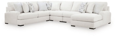 Misty-Lakes Sectional with Chaise - Furniture World