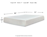 10 Inch Chime Memory Foam Mattress Set