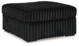 Midnight-Madness Sectional with Chaise - Onyx