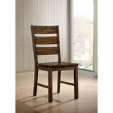 Dulce Walnut Side Chair (2/CTN)